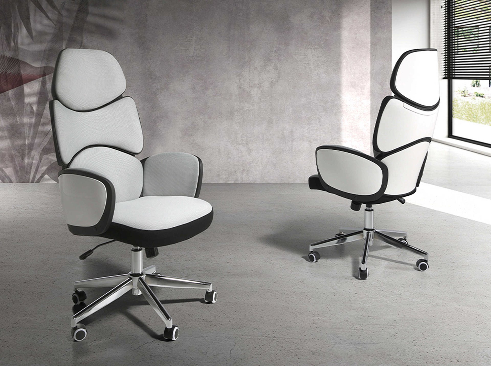 Light gray deals office chair