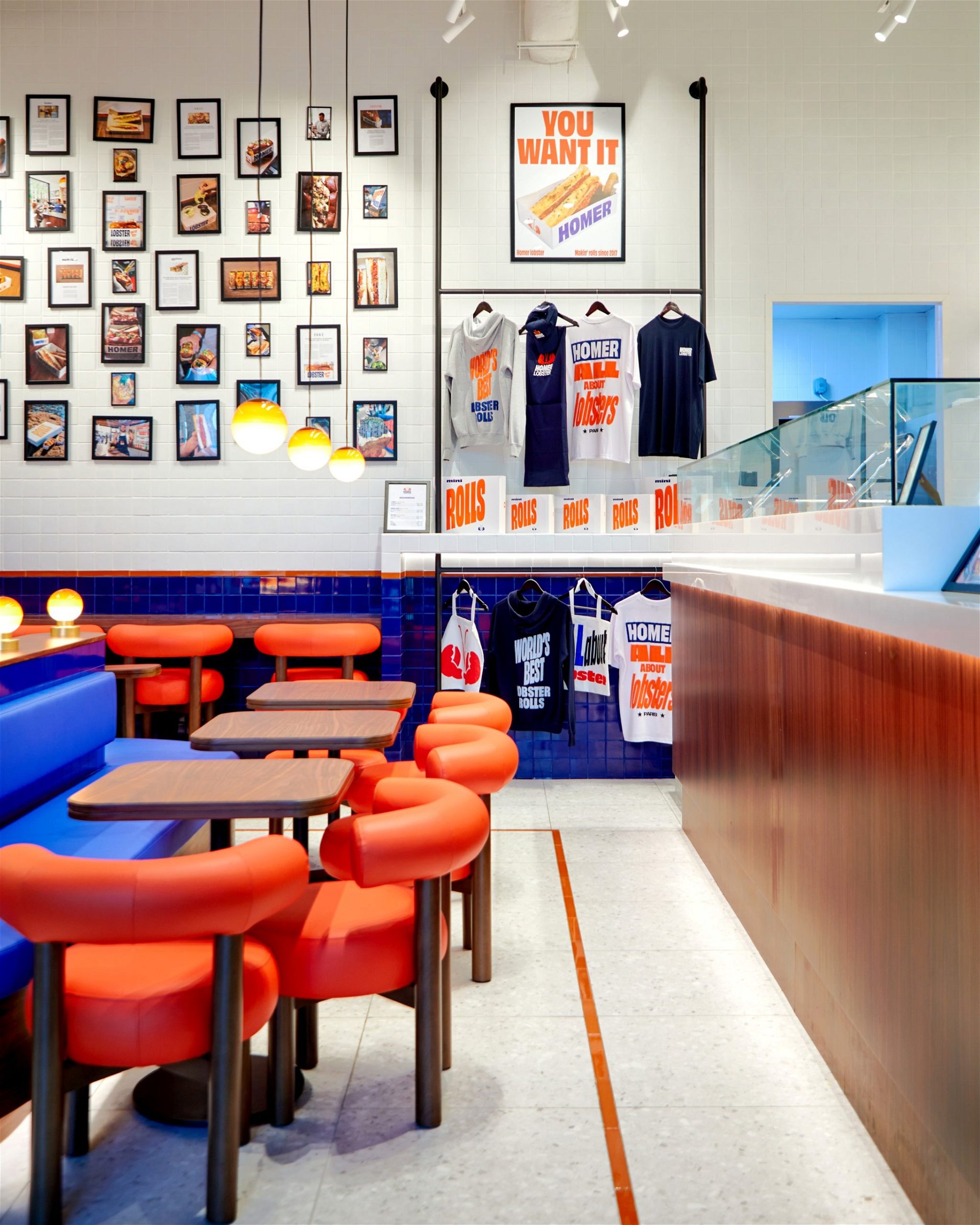 Homer Lobster Restaurant, Dubai - Restaurant Interior Design on Love