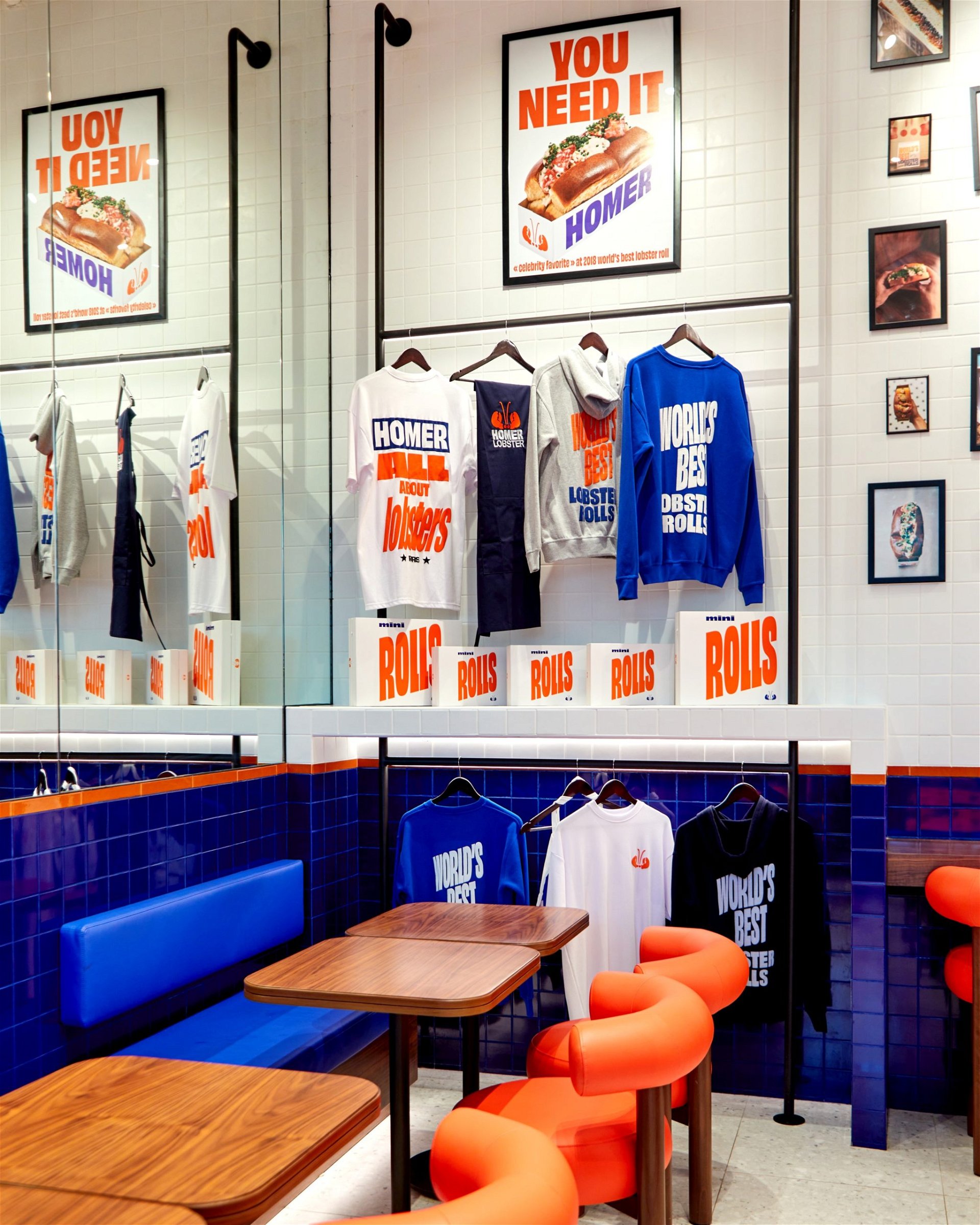 Homer Lobster Restaurant, Dubai - Restaurant Interior Design on Love