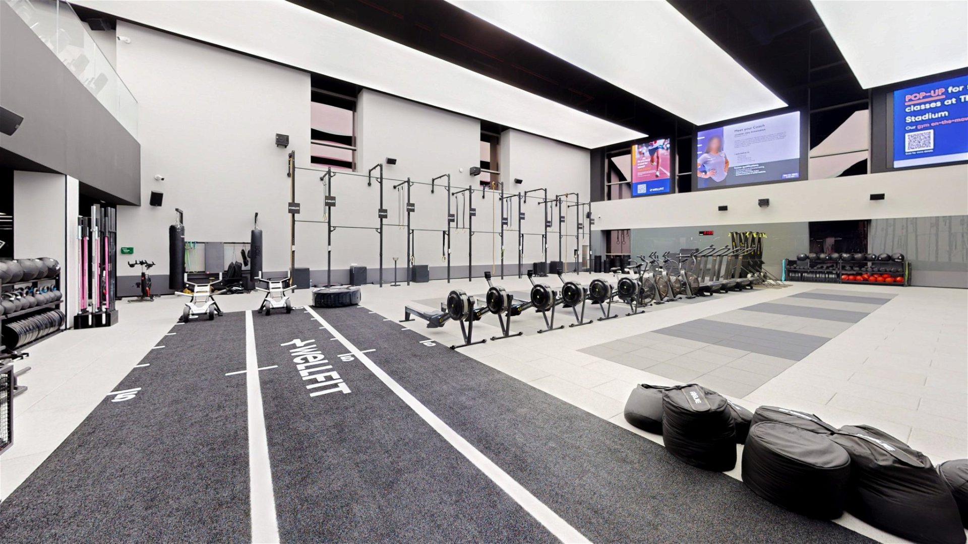 Wellfit Gym, Dubai - Fitness Center Interior Design on Love That Design