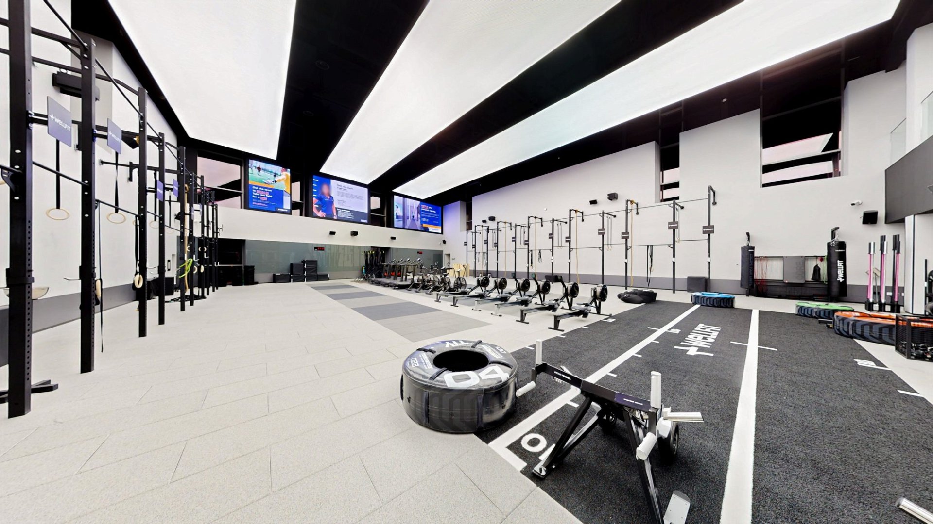 Wellfit Gym, Dubai - Fitness Center Interior Design on Love That Design