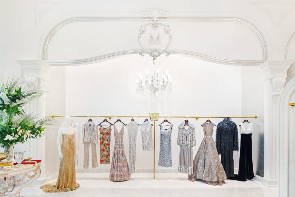 Manish Malhotra Flagship Store, Dubai - Apparel/Beauty/Fashion Interior ...